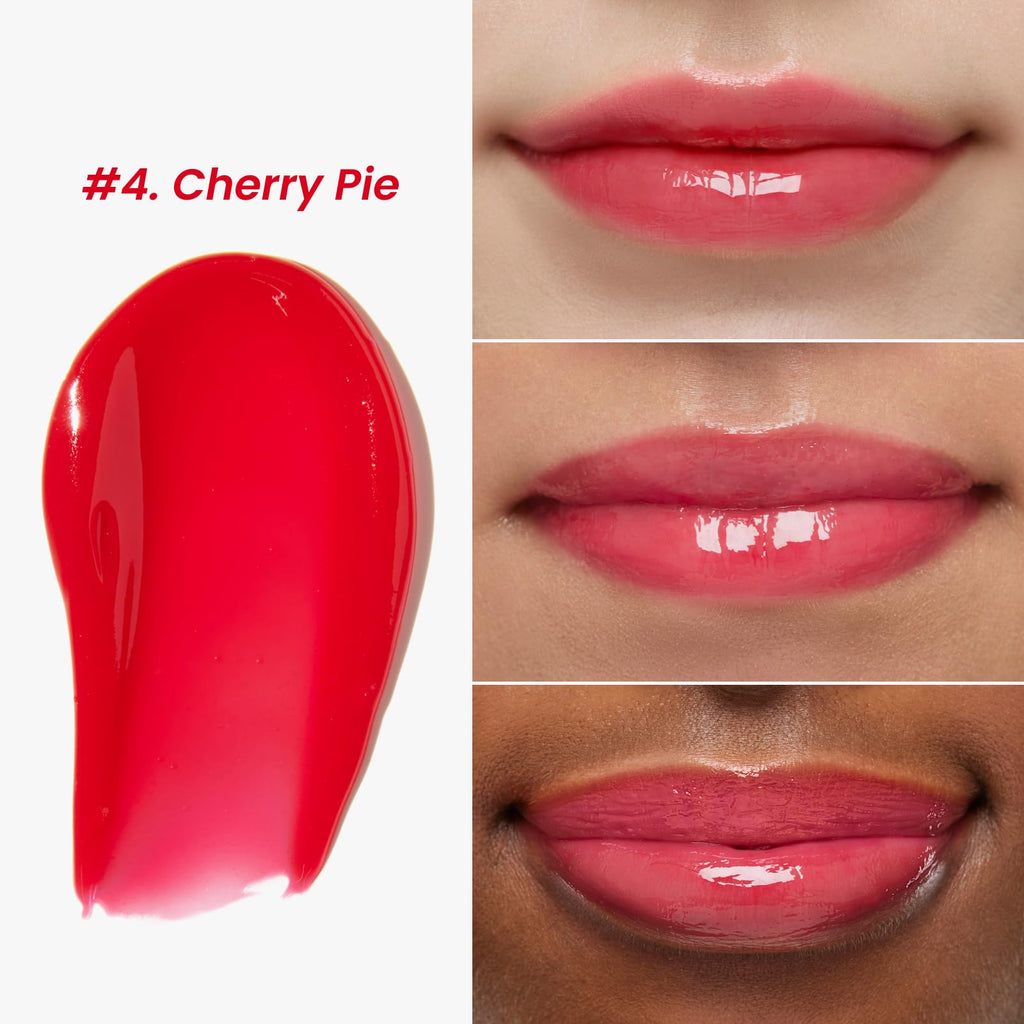 CNP Propolis Jelly Lipcerin 04 Cherry Pie — Hydrating Lip Balm & Gloss with Manuka Honey & Hyaluronic Acid