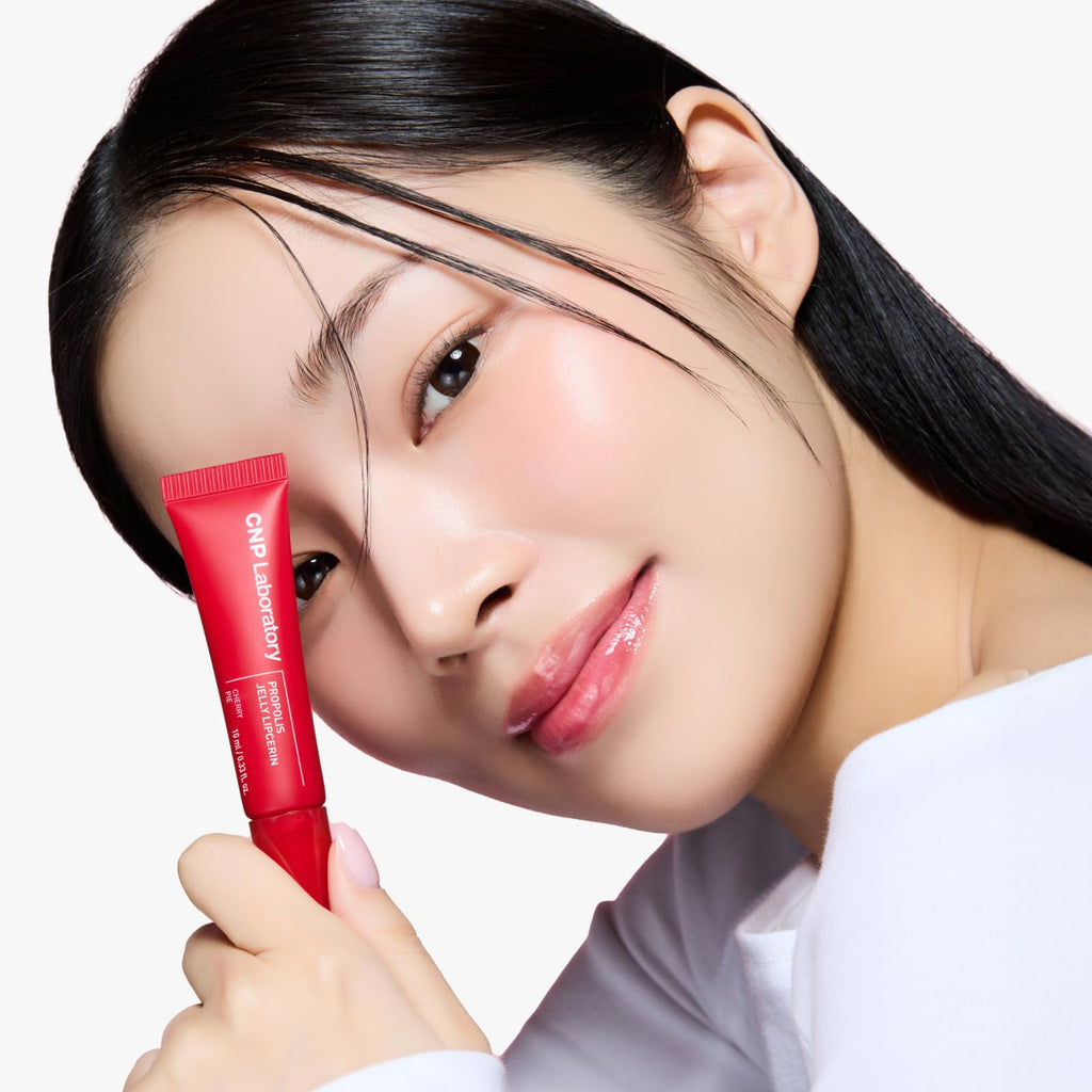 CNP Propolis Jelly Lipcerin 04 Cherry Pie — Hydrating Lip Balm & Gloss with Manuka Honey & Hyaluronic Acid