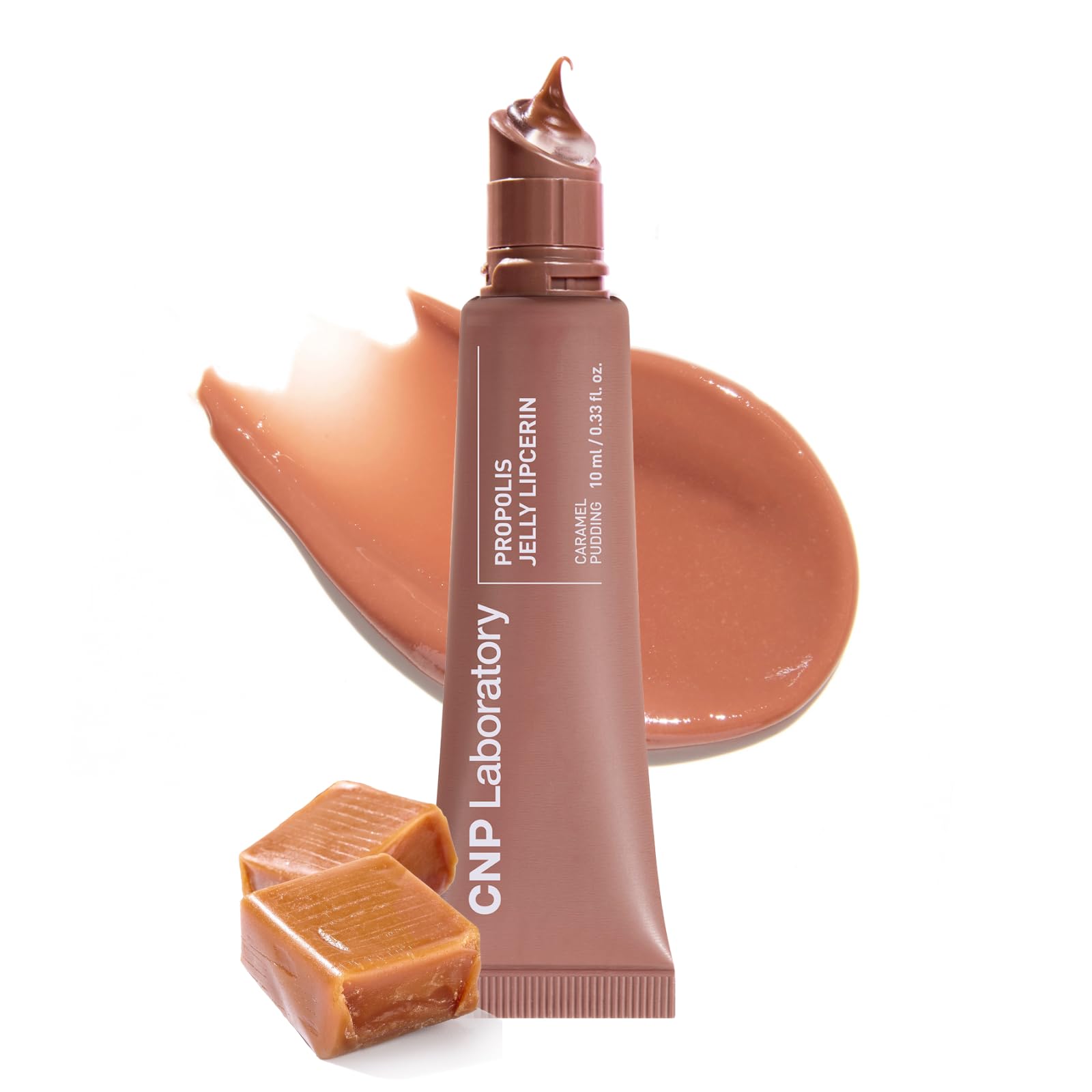 CNP Propolis Jelly Lipcerin Lip Balm & Gloss 03 Caramel Pudding – Hydrating Lip Treatment
