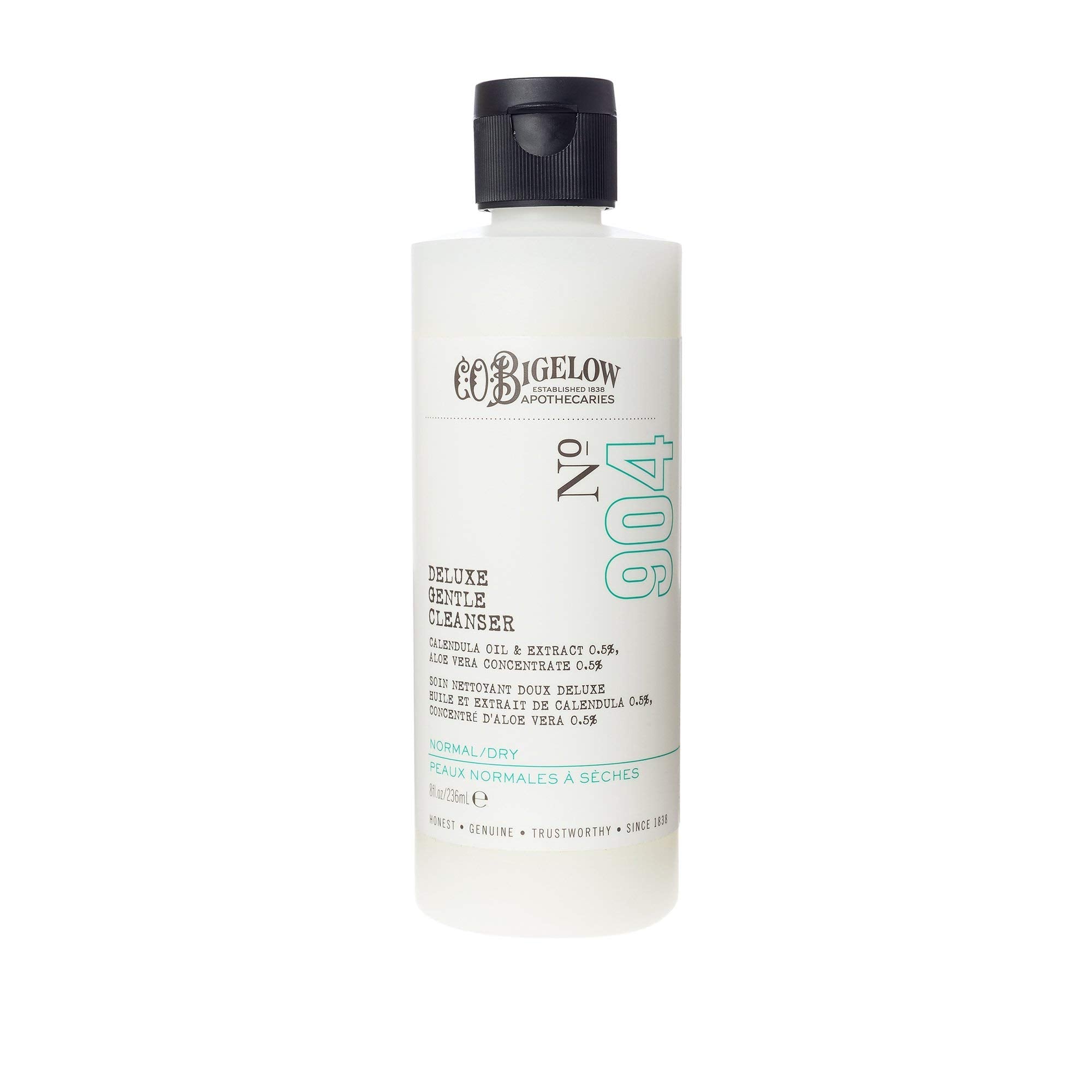 C.O. Bigelow Deluxe Gentle Cleanser – Gentle Face Wash with Aloe Vera & Glycerin | Made in USA, 8 fl oz