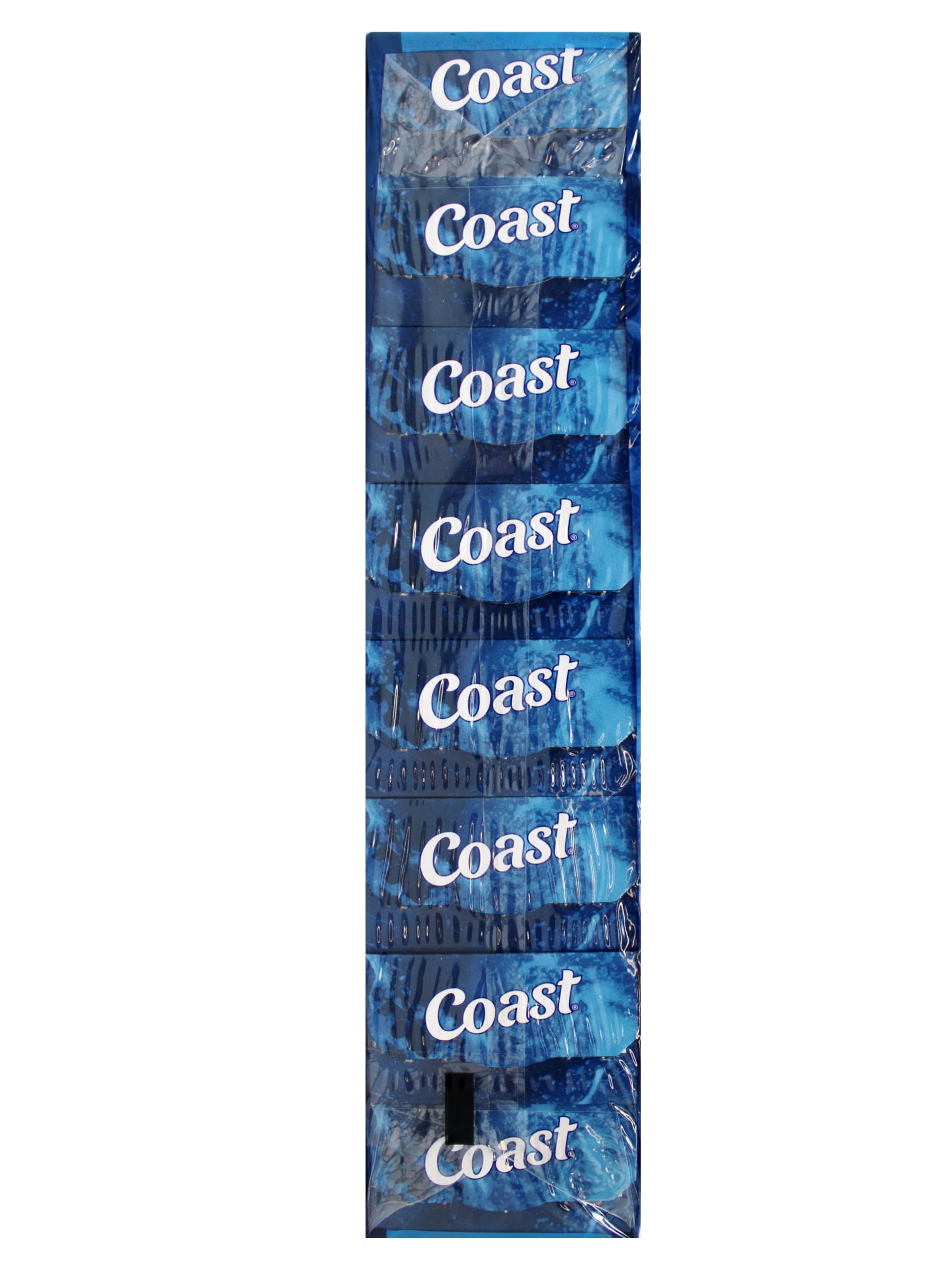 Coast Deodorant Soap Bars Classic Pacific Force Scent – 16 Count (Pack of 2) | Invigorating Morning Clean