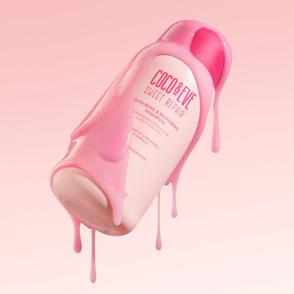 Coco & Eve Repairing & Restoring Shampoo for Damaged, Color-Treated Hair | Biomimetic Ceramides & Vitamin B5 | 9.47 Fl Oz