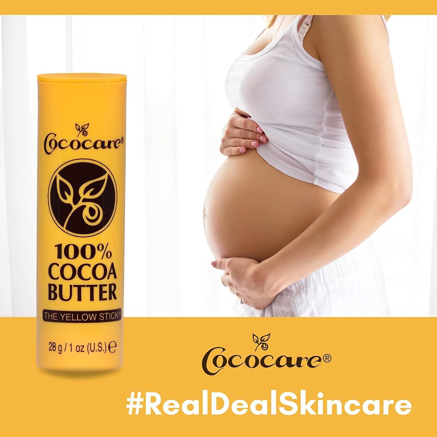 Cococare Cocoa Butter Stick, 1 oz – Pack of 7 | Hydration for Dry Skin