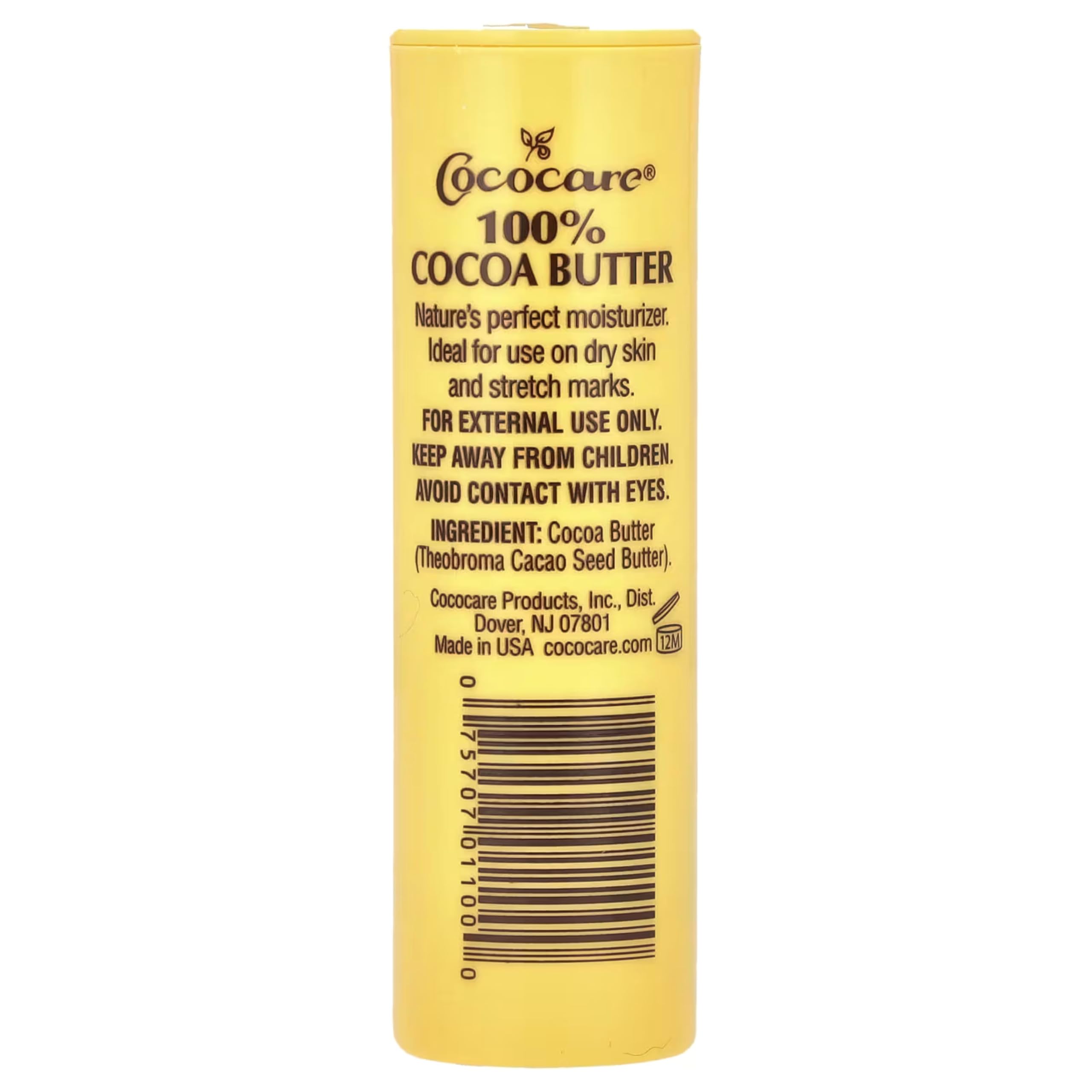 Cococare 100% Cocoa Butter Stick - Pack of 9 x 1 oz