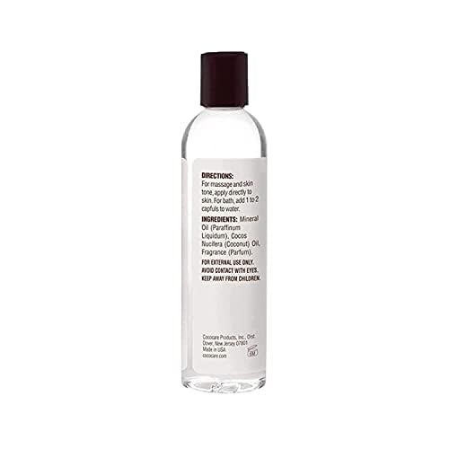 COCOCARE Coconut Moisturizing Oil 8.5 fl oz (2-Pack) – Deep Hydration with Natural Coconut Oil