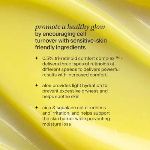 Cocokind Advanced Retinol Gel 0.5% – Gentle Tri-Retinoid Gel for Sensitive Skin (1 fl oz)