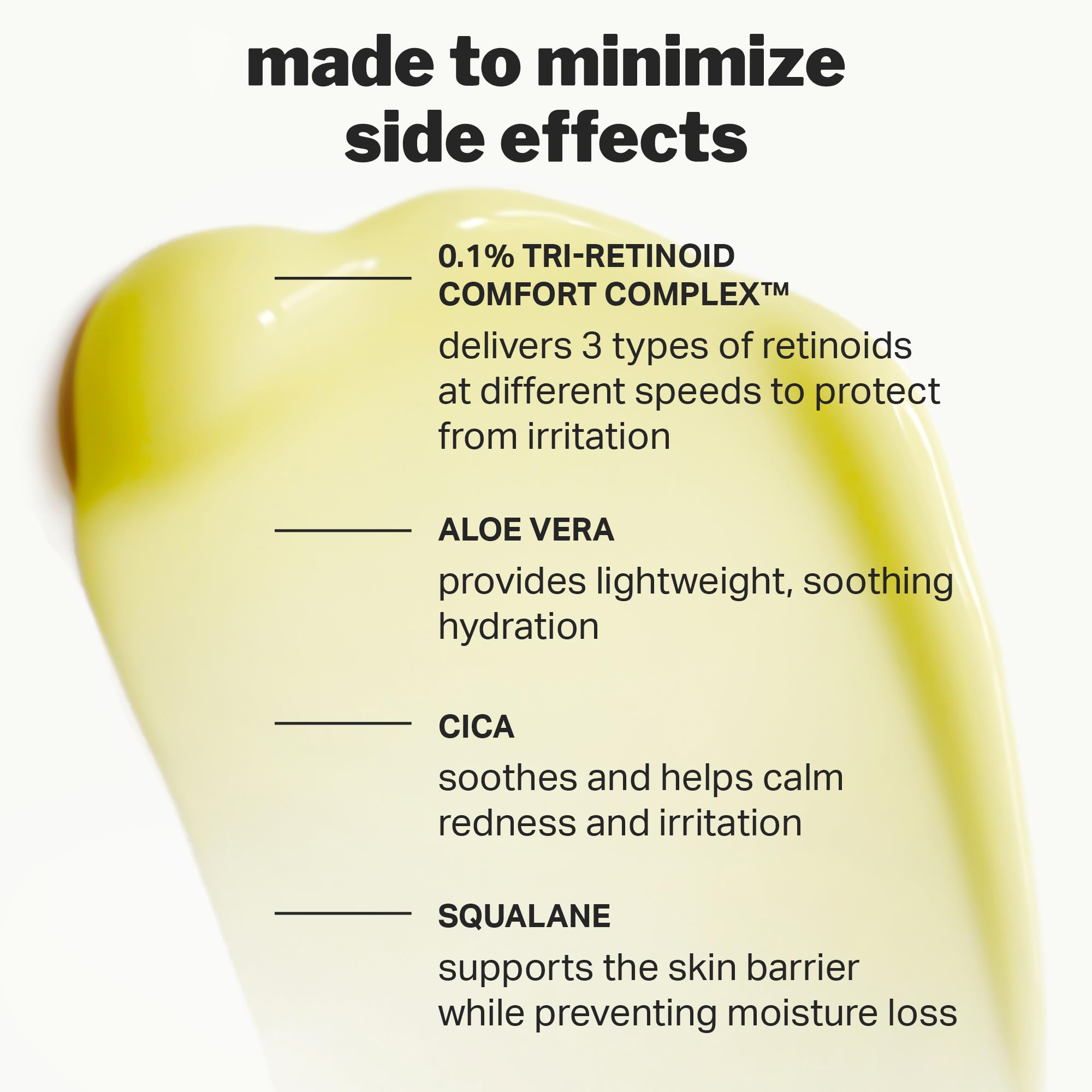 Cocokind Beginner Retinol Gel 0.1% – Gentle Retinol for Sensitive Skin, 1 fl oz