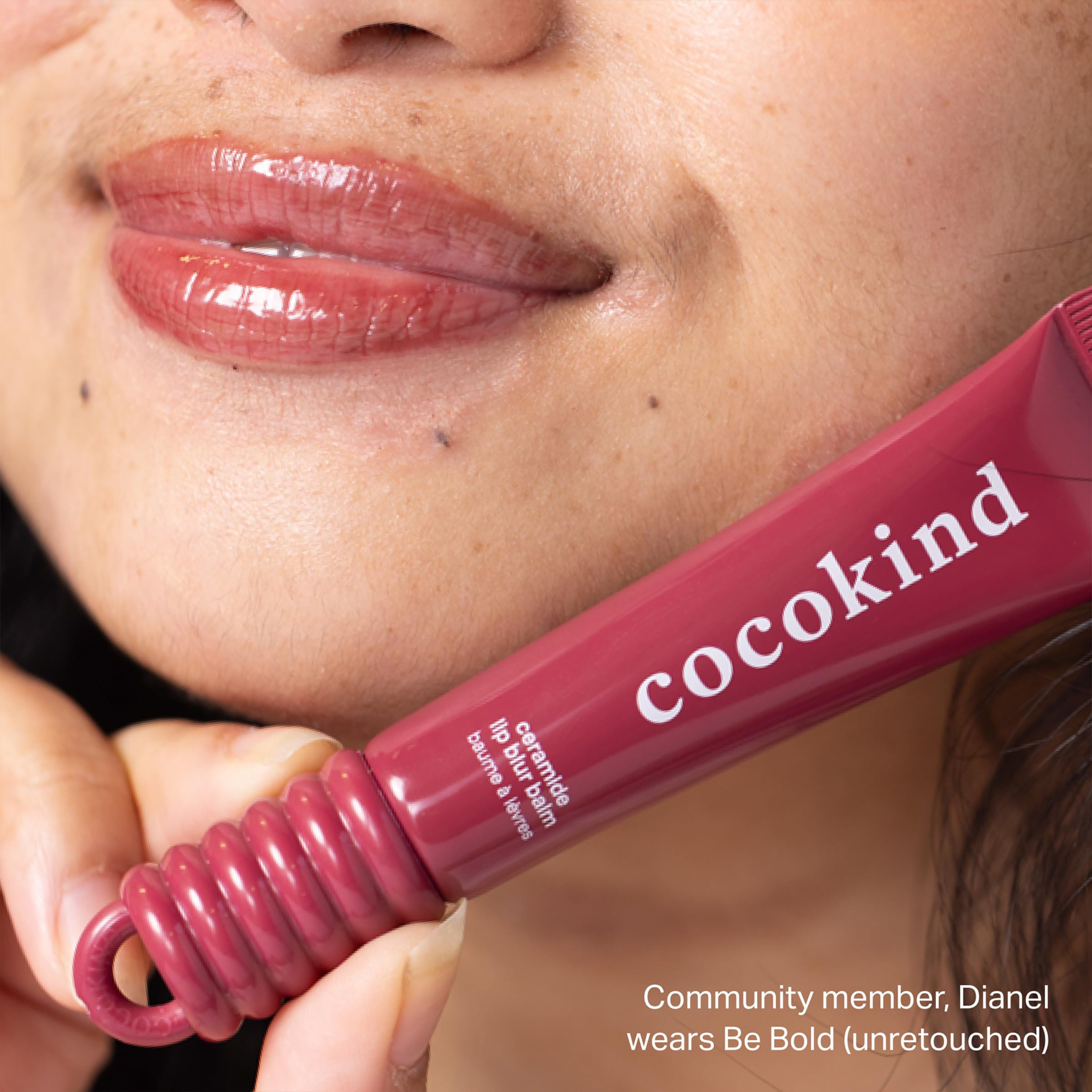 Cocokind Ceramide Lip Blur Balm Be Bold Burgundy – 6 Pack, Fragrance-Free for Sensitive Lips