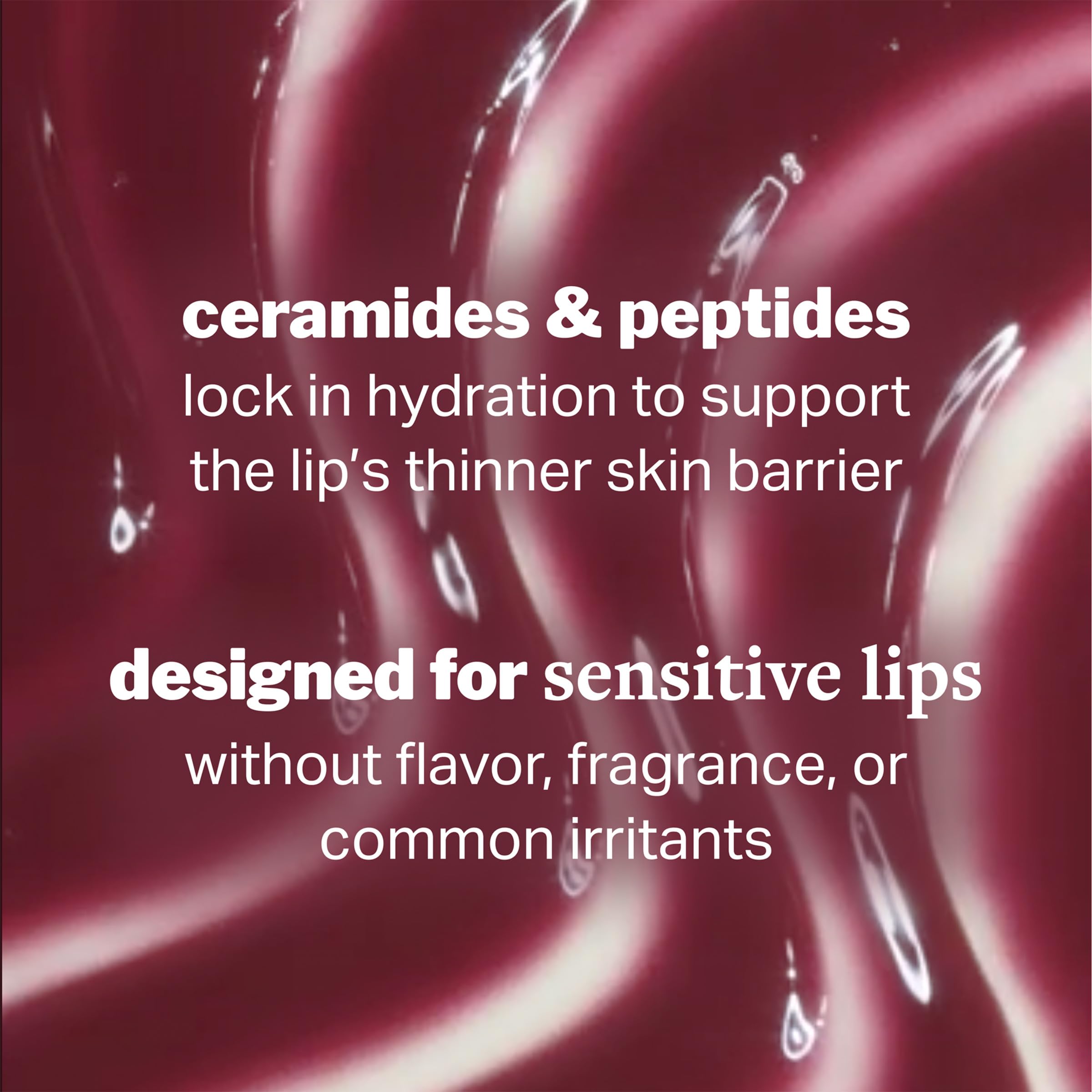 Cocokind Ceramide Lip Blur Balm Be Bold Burgundy – 6 Pack, Fragrance-Free for Sensitive Lips
