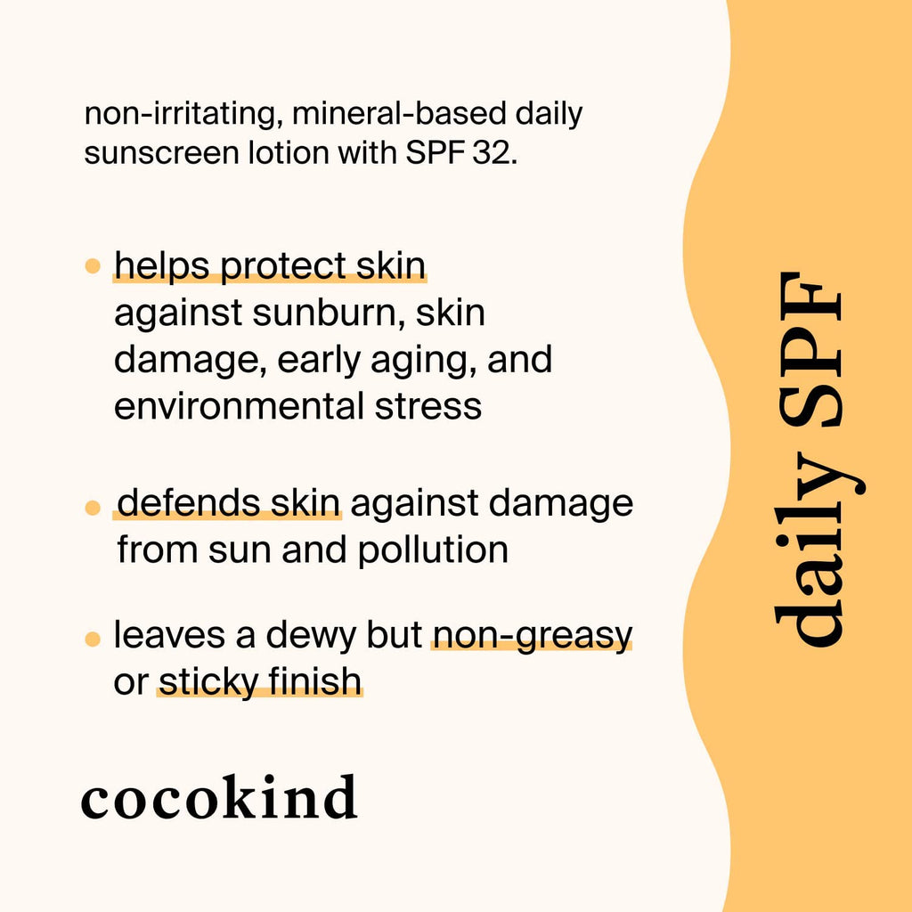 Cocokind Daily Routine Bundle – Hydrating Skincare Set (Oil-to-Milk Cleanser, Ceramide Serum, Resurrection Cream, SPF)