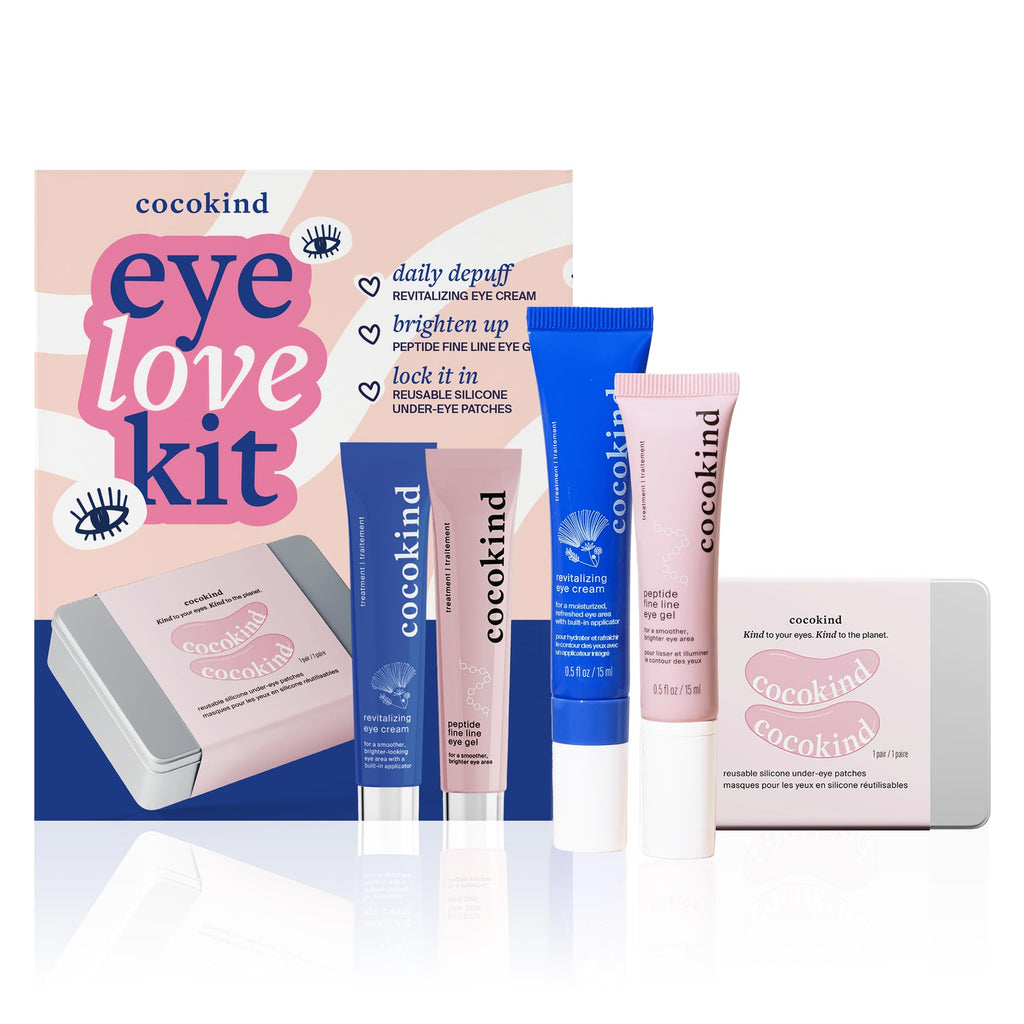 Eye Love Kit by Cocokind — Firm Skin, Hydration, and Subtle Brightening