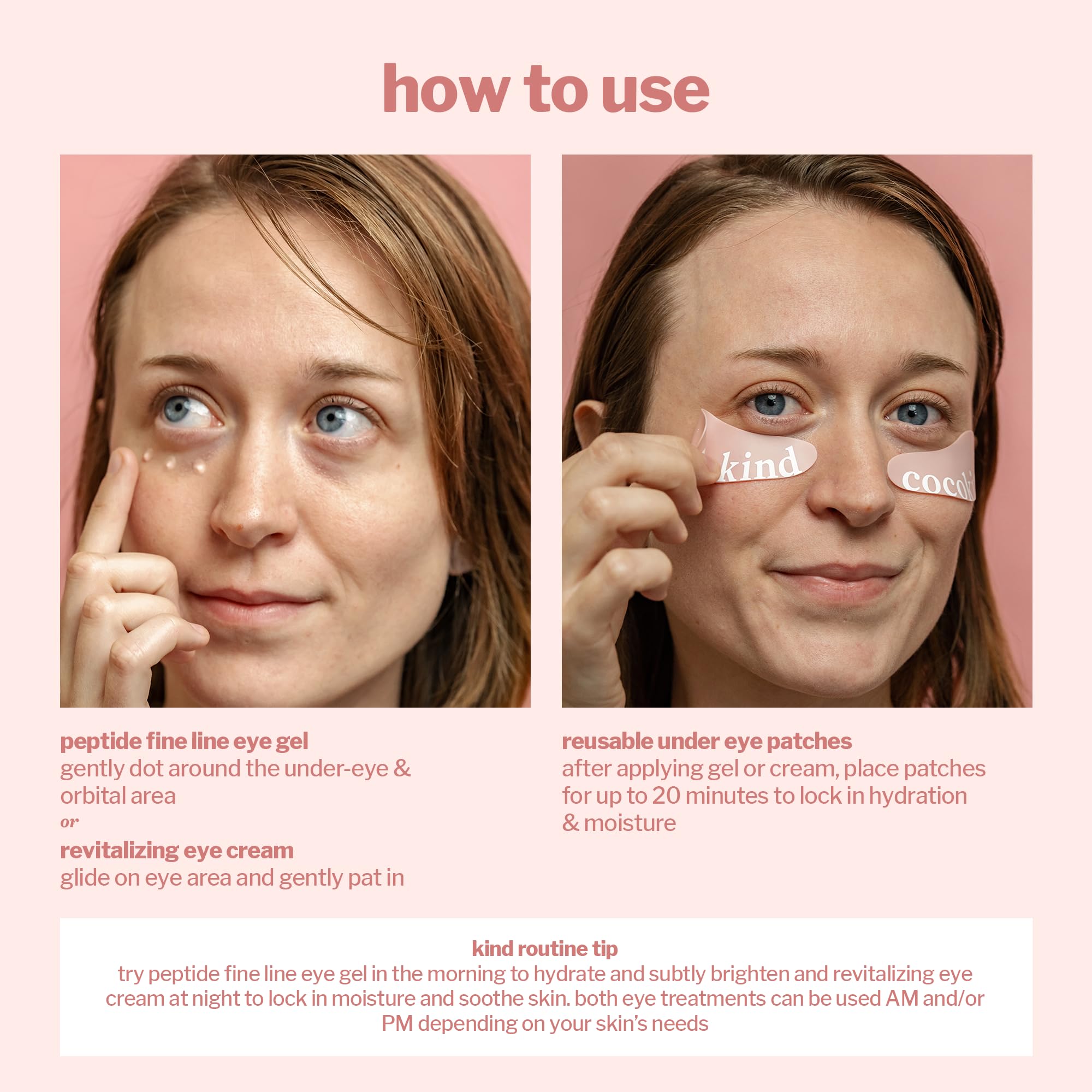Eye Love Kit by Cocokind — Firm Skin, Hydration, and Subtle Brightening