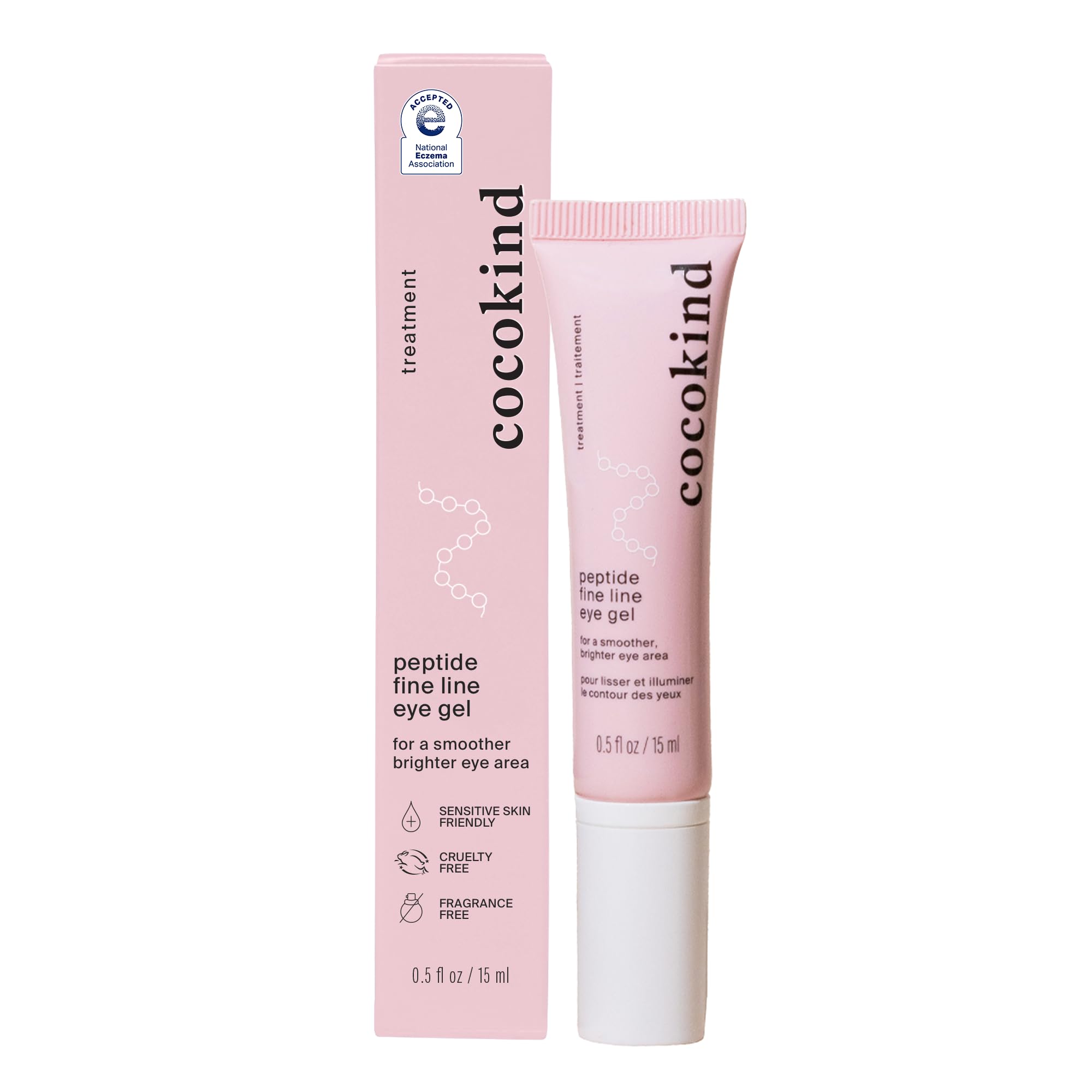 Cocokind Peptide Eye Gel | Lightweight Hydration for Sensitive Skin
