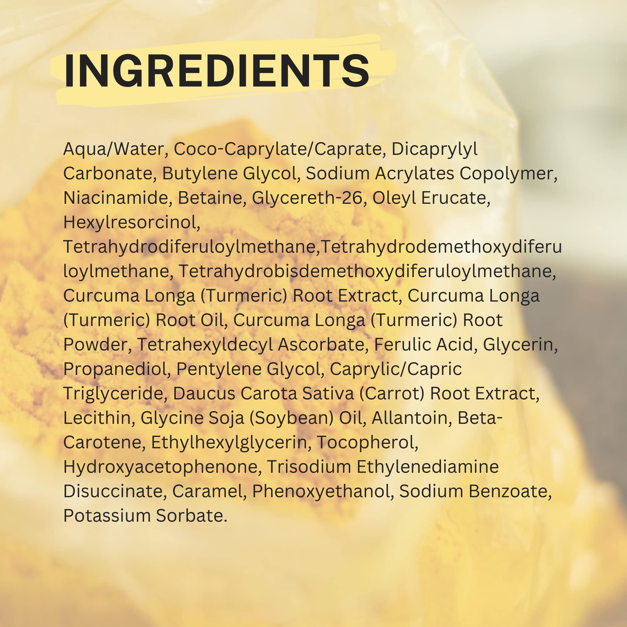 COCOONORIGINAL Hung Yen Turmeric Gel Cream with Niacinamide – Brighten, Even Skin Tone, Vegan