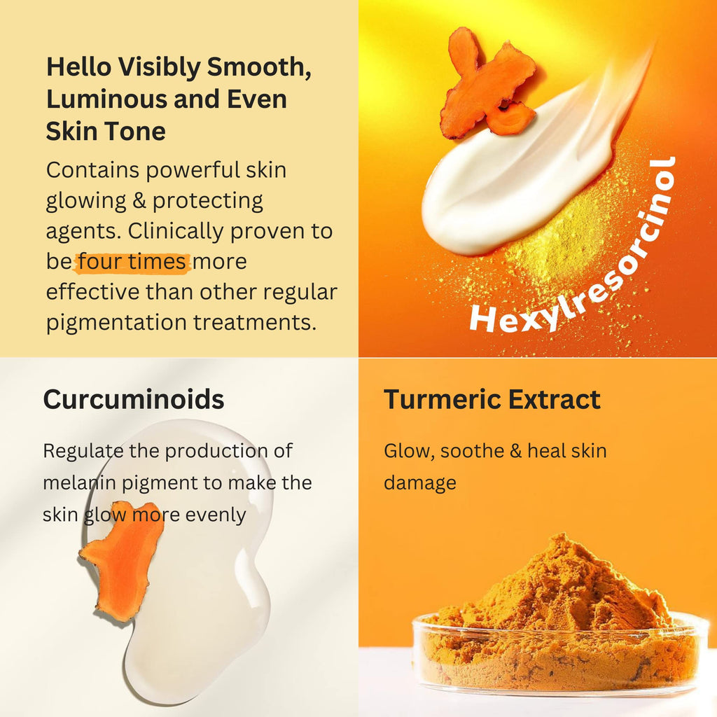 COCOONORIGINAL Hung Yen Turmeric Gel Cream with Niacinamide – Brighten, Even Skin Tone, Vegan