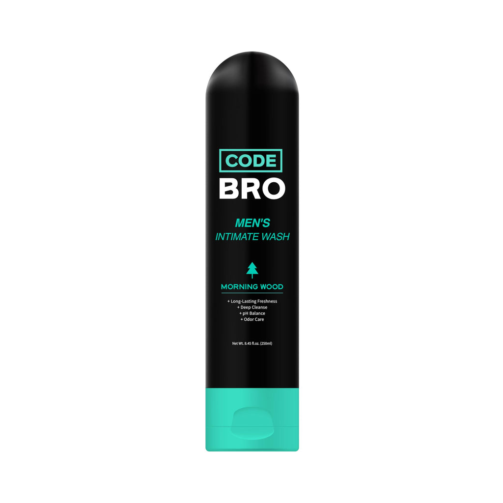 Code Bro Morning Wood Men’s Intimate Wash – 250ml for Lasting Freshness