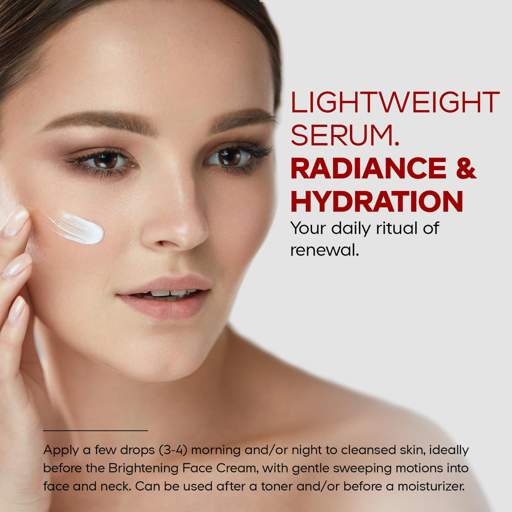 Codeage Maison Rouge Brightening Serum Refill – Glutathione, Vitamin C, Hyaluronic Acid & Collagen