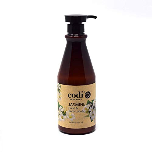 CODi Jasmine Lotion – Non-Greasy, Quick-Absorb Hand & Body Lotion (750ml + 2x100ml Tubes)