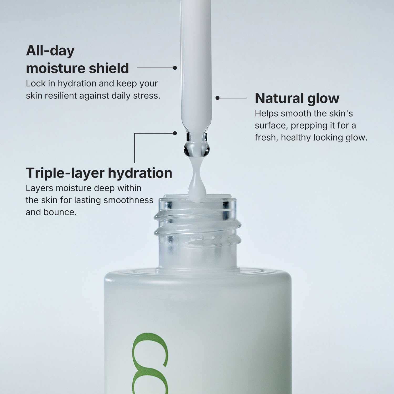 Coeternal Deep Moisture Serum — Hydrating Algae11 Serum with Niacinamide & Arginine, Fragrance-Free, 50ml