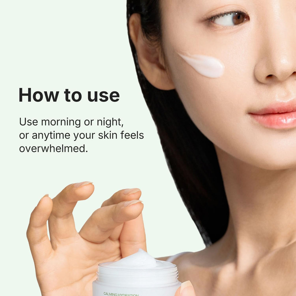 Coeternal Calming Hydration Cream – Lightweight Barrier-Repair Moisturizer for Redness-Prone, Oily Skin