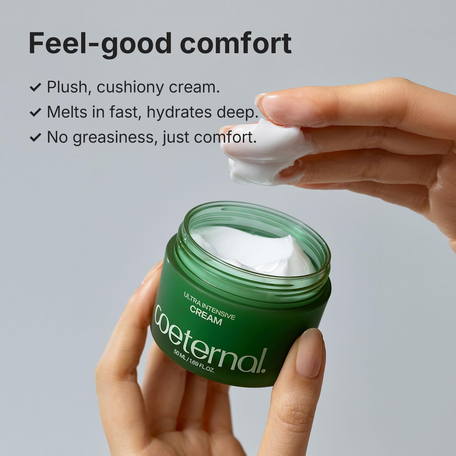 coeternal Ultra Intensive Cream | Hydrating Korean Moisturizer with Niacinamide & Algae11