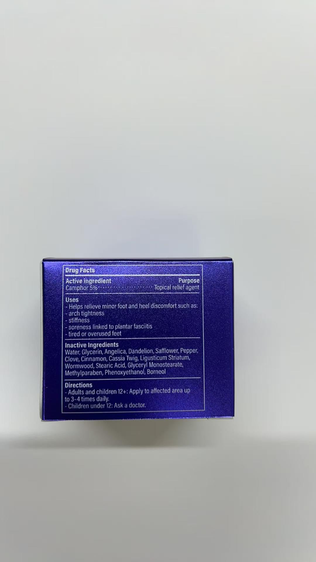 COGUREI Plantar Fasciitis Relief Cream – 1.5 oz (Pack of 1)