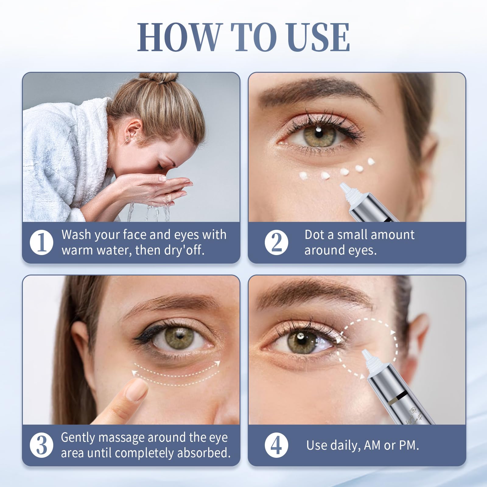 Coinore Retinol Under Eye Cream – Dark Circles, Puffiness & Fine Lines