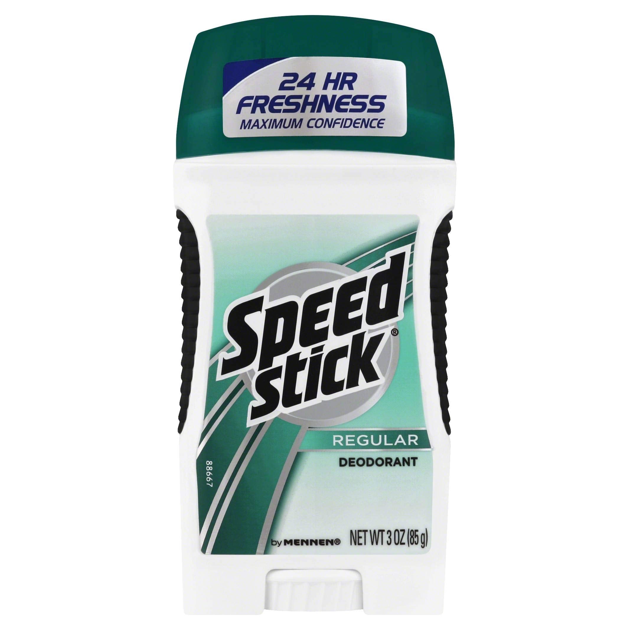 Colgate Palmolive Speed Stick by Mennen Deodorant – Regular 3 oz (Pack of 12)