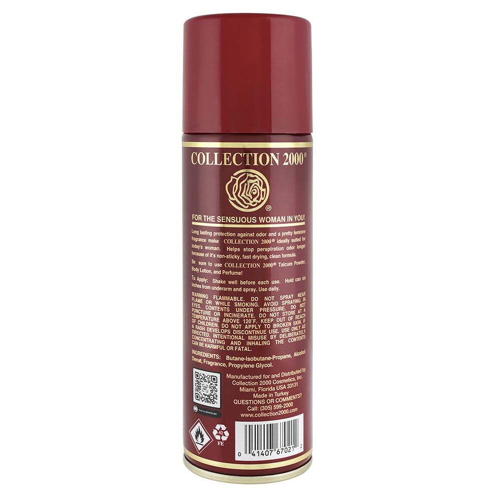 Original Collection 2000 Spray Deodorant for Women – 5.5oz (156g) 3-Pack | Collection