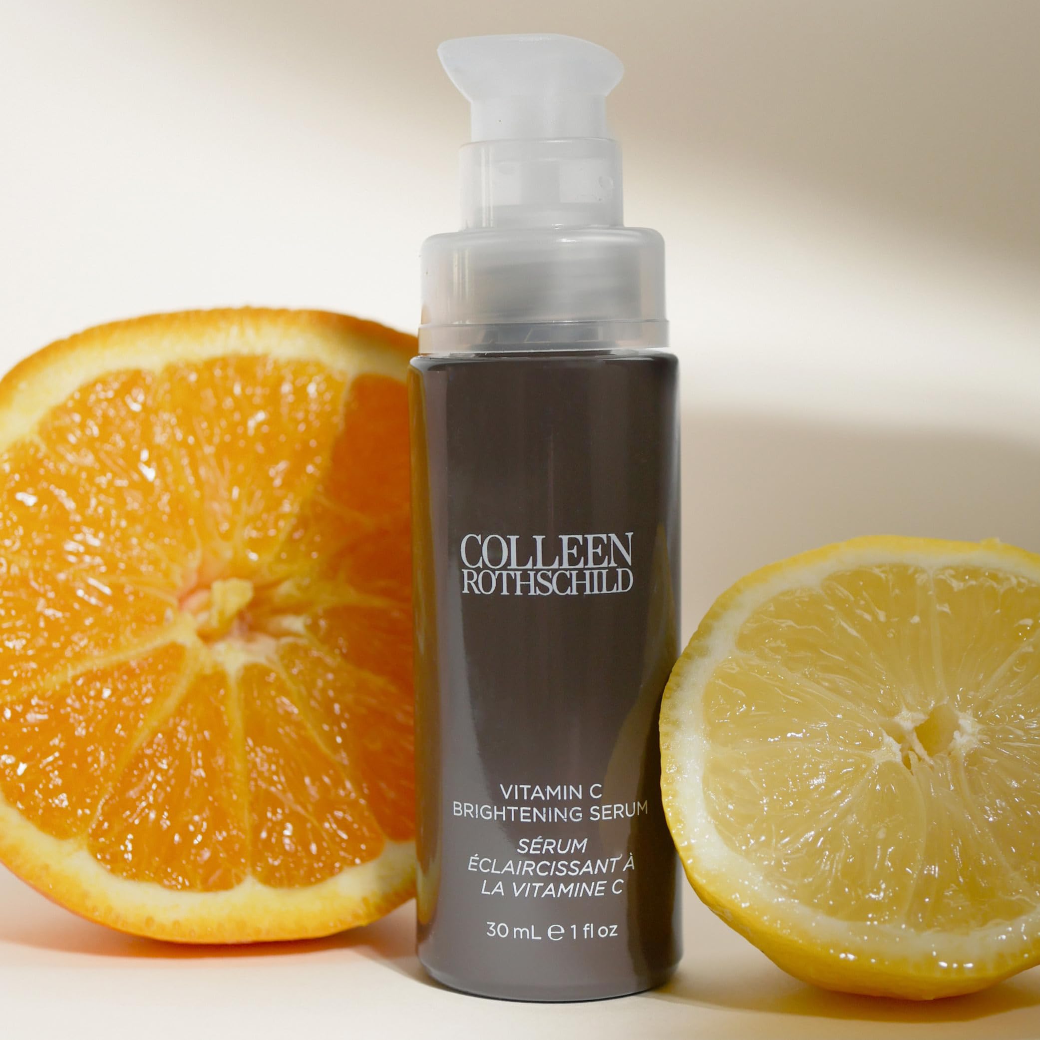 COLLEEN ROTHSCHILD Vitamin C Brightening Serum | 15% Stable Vitamin C + Niacinamide | All Skin Types (1 fl oz)
