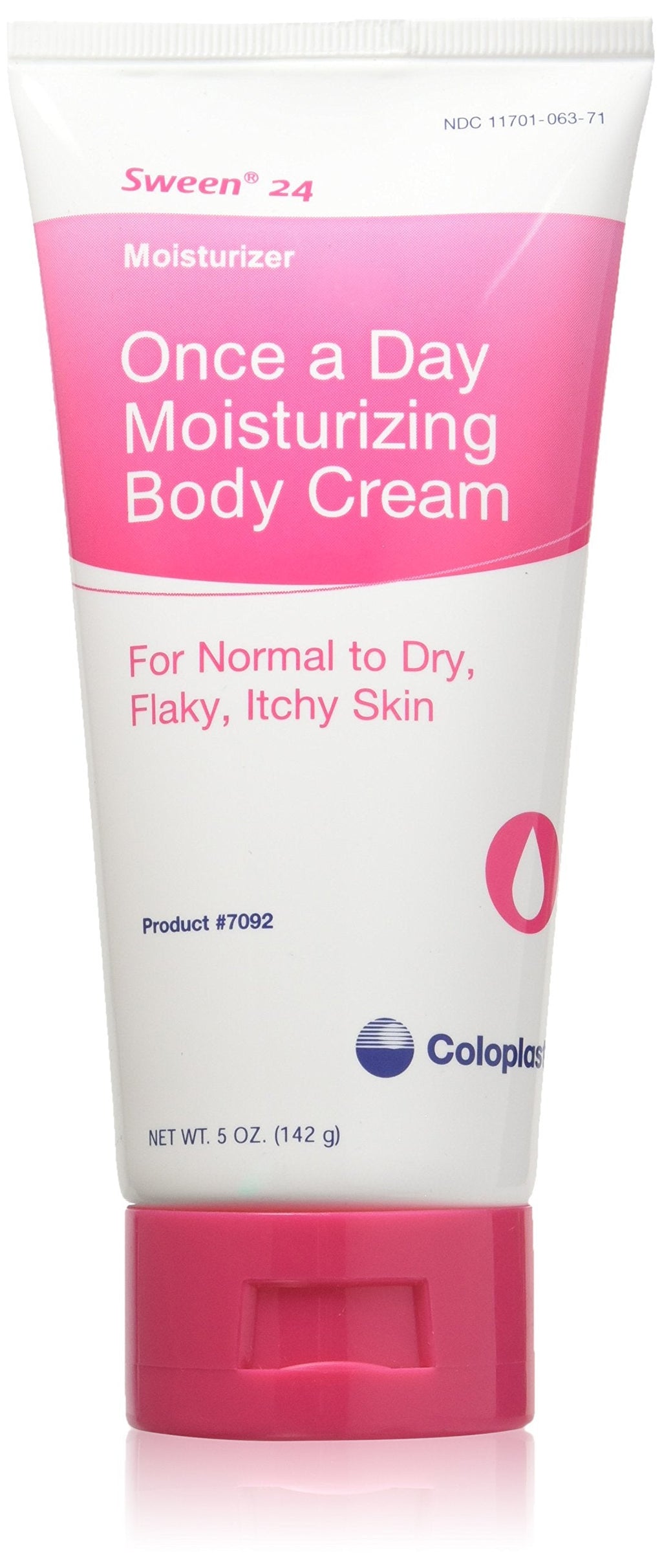 Coloplast Sween24 Unscented Cream – 5 oz Moisturizing Lotion for All Skin Types (Paraben & Alcohol Free)