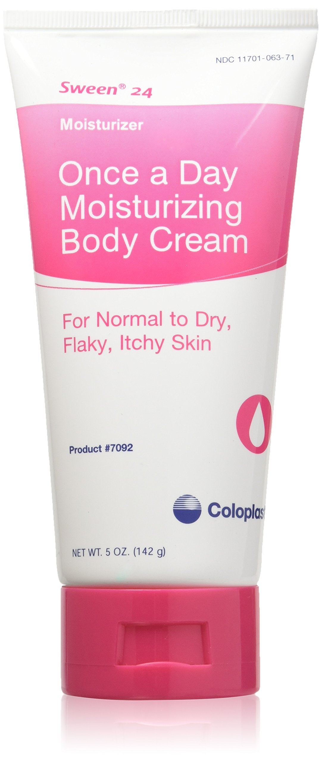 Coloplast Sween24 Unscented Cream – 5 oz Moisturizing Lotion for All Skin Types (Paraben & Alcohol Free)