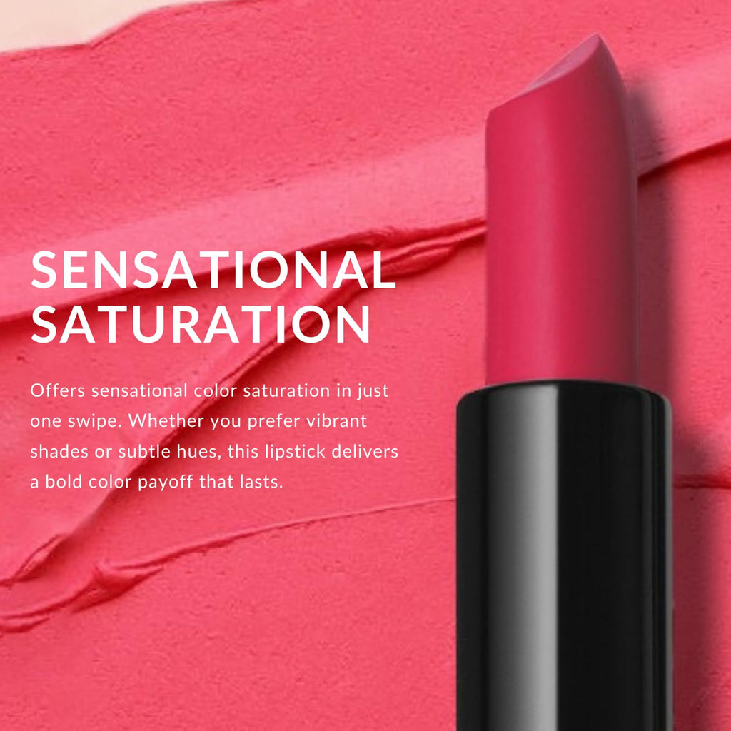 Color Me Beautiful Color Renew Lipstick – Vibrant, Hydrating Creamy Formula