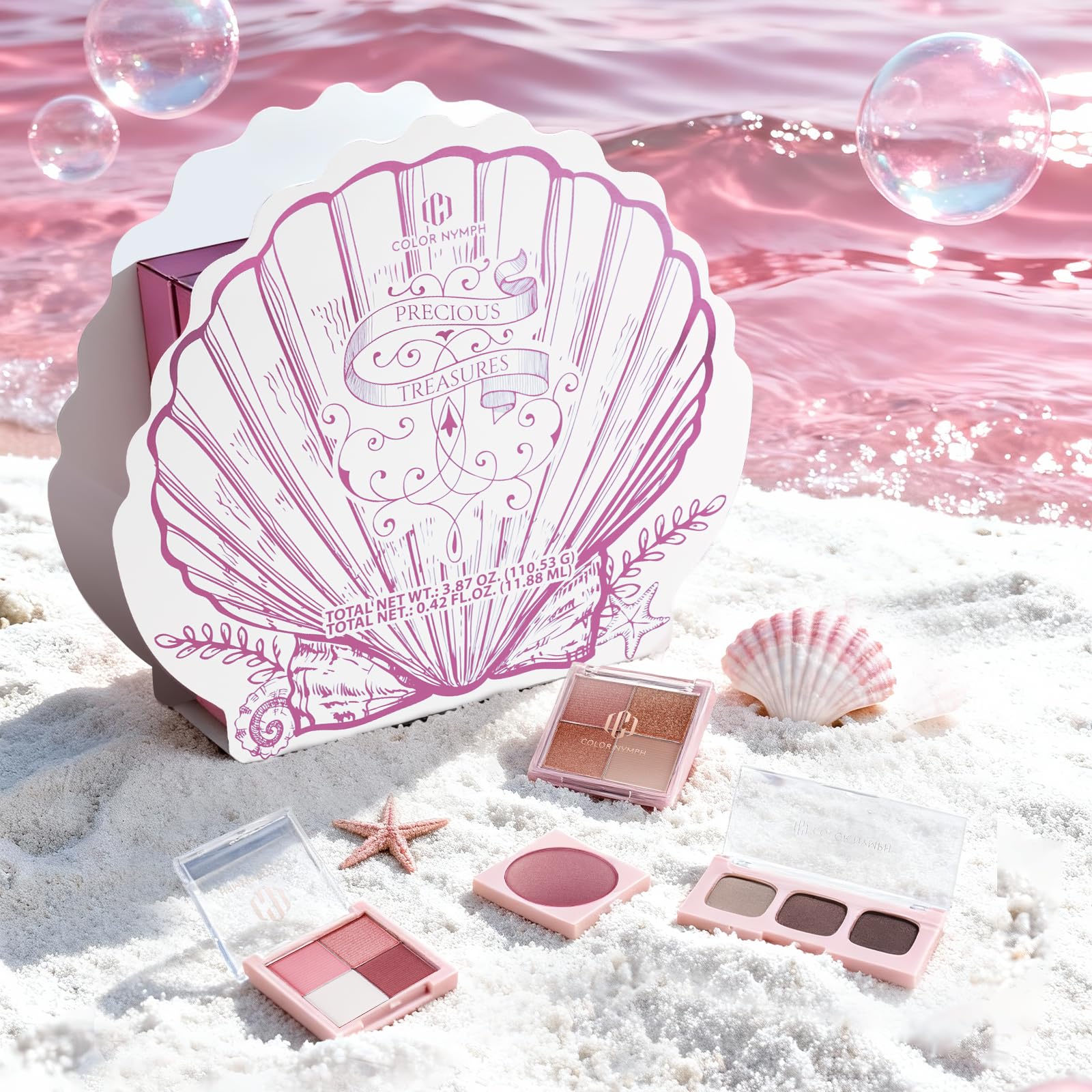 Color Nymph Makeup Advent Calendar 2025 – 24 Days of Surprises Gift Set (Pink)