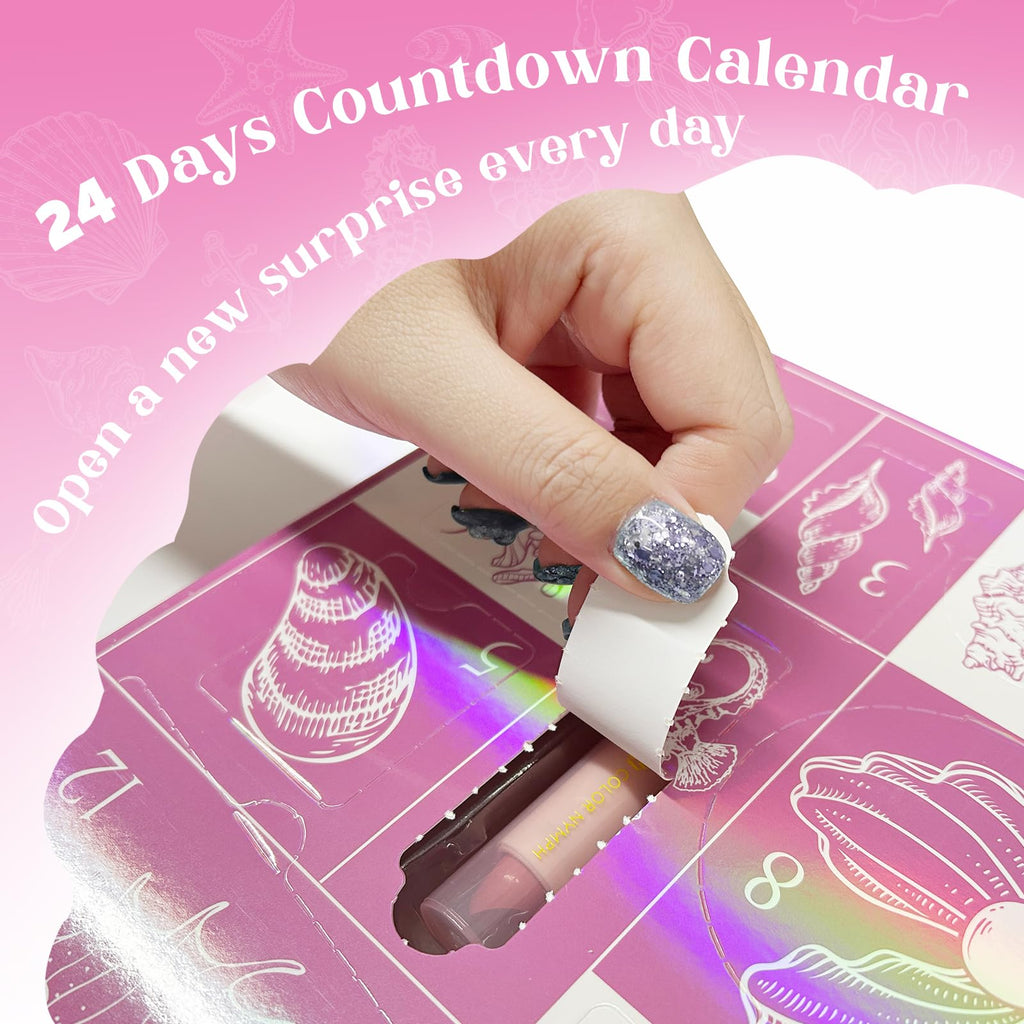 Color Nymph Makeup Advent Calendar 2025 – 24 Days of Surprises Gift Set (Pink)