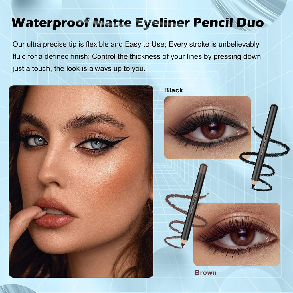 Color Nymph Teen Makeup Kit – All-in-One Beginner Set in White Train Case