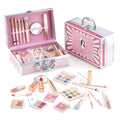 Color Nymph Mysterious Teens Makeup Kit – All-In-One Beginner Set in Pink Train Case