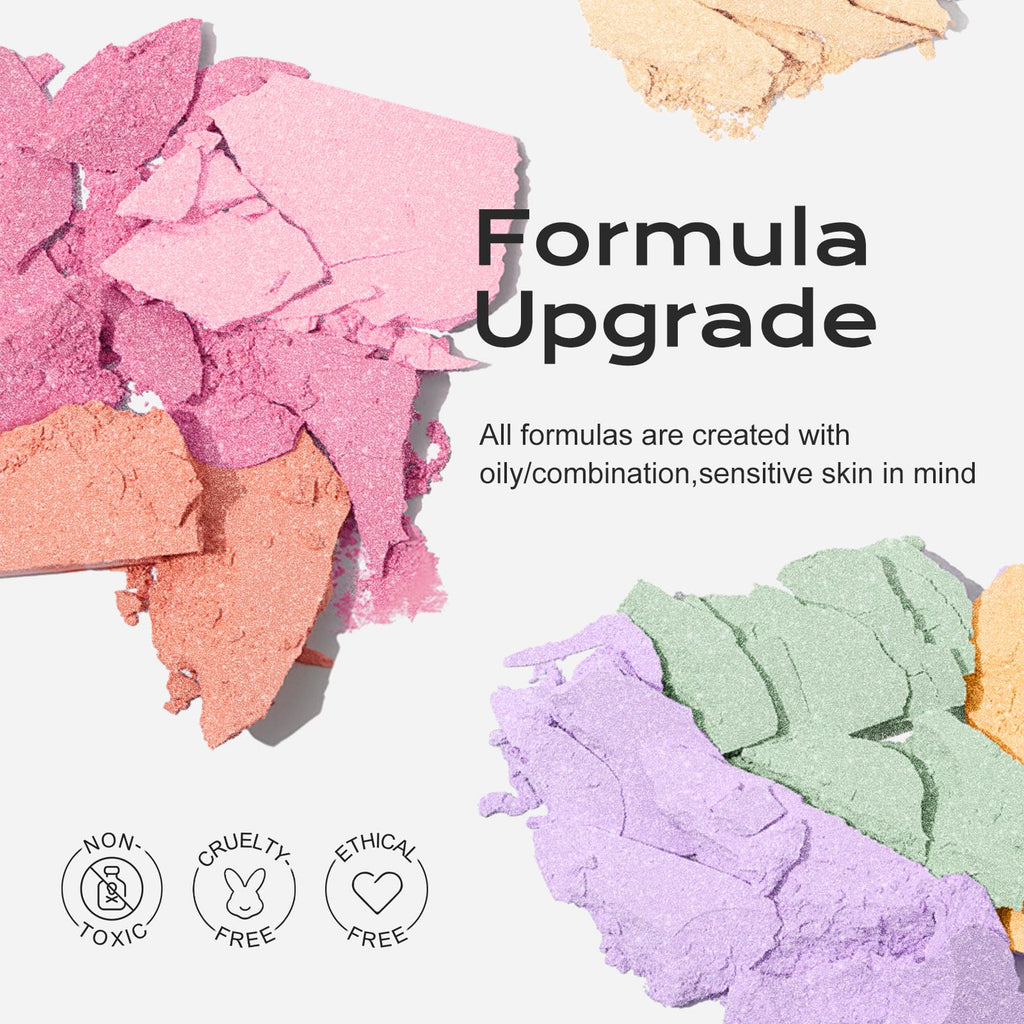 Color Nymph Powder Blush & Highlighter Set | Mermaid-Inspired, Vegan & Cruelty-Free
