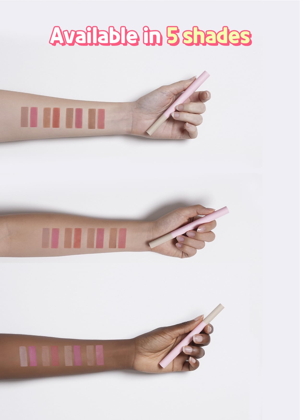 COLORGRAM All In One Over-Lip Maker 03 Peach Beige | Lip Liner & Contour, Matte Finish, Fuller-Look Lips, Waterproof