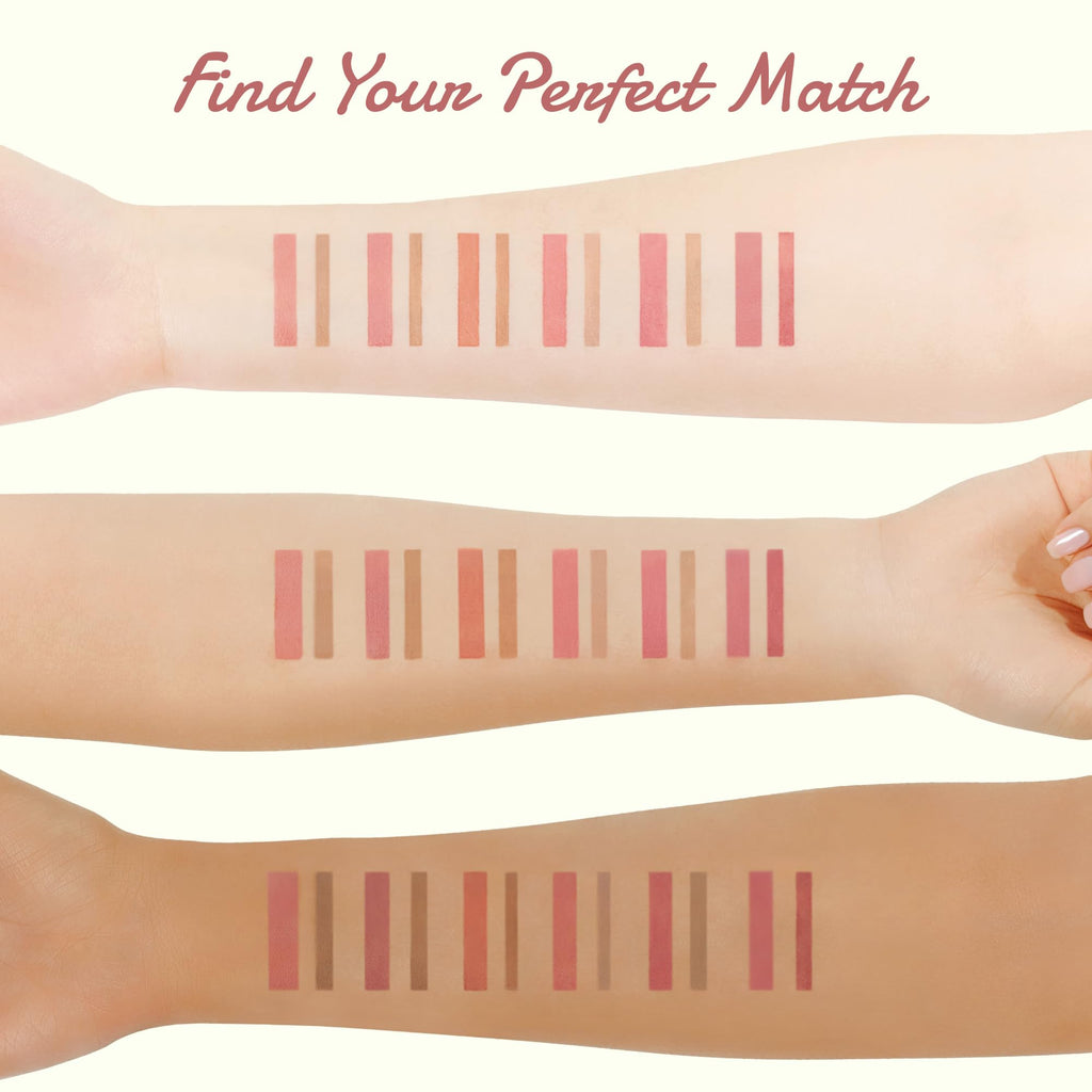 COLORGRAM All In One Over-Lip Maker 03 Peach Beige | Lip Liner & Contour, Matte Finish, Fuller-Look Lips, Waterproof