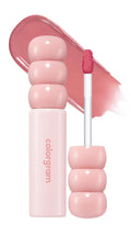 COLORGRAM Fruity Glass Tint 14 Sulky Lychee – Long-Lasting Gloss Lip Tint