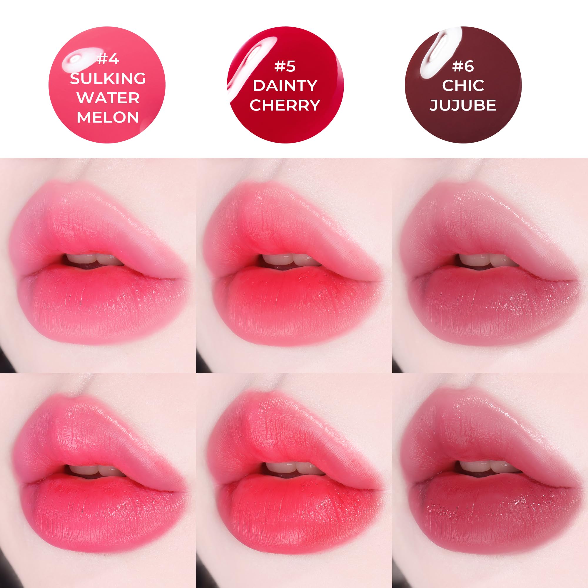 COLORGRAM Fruity Water Tint 02 Bunny Pink – Hydrating, Buildable Lip Tint