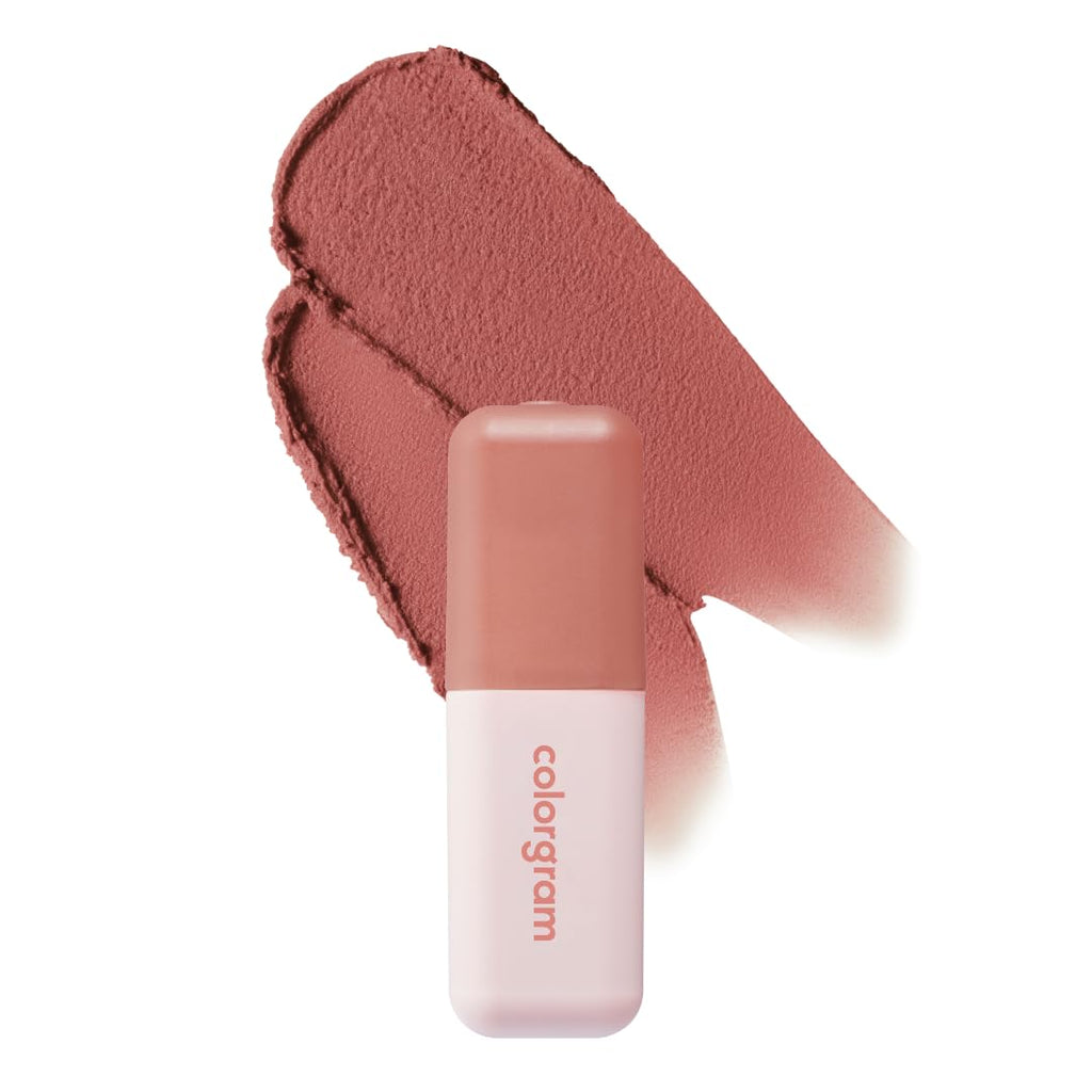 Colorgram Nude Blur Tint 03 Lovely Fig – Soft Velvet Matte Lip & Cheek Tint | Lightweight, Long-Lasting Blur
