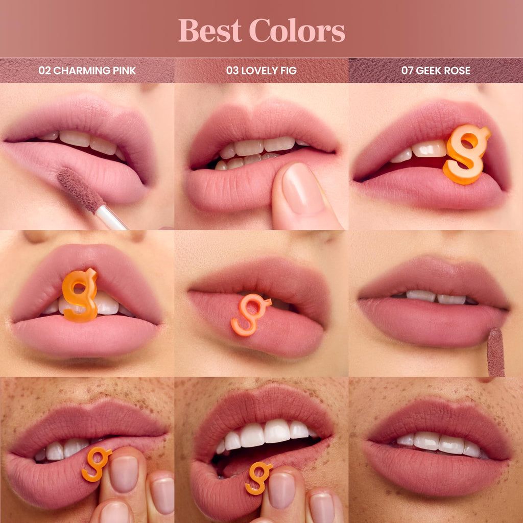 COLORGRAM Nude Blur Tint 06 Lucky Berry – Soft Velvet Matte Lip & Cheek Tint