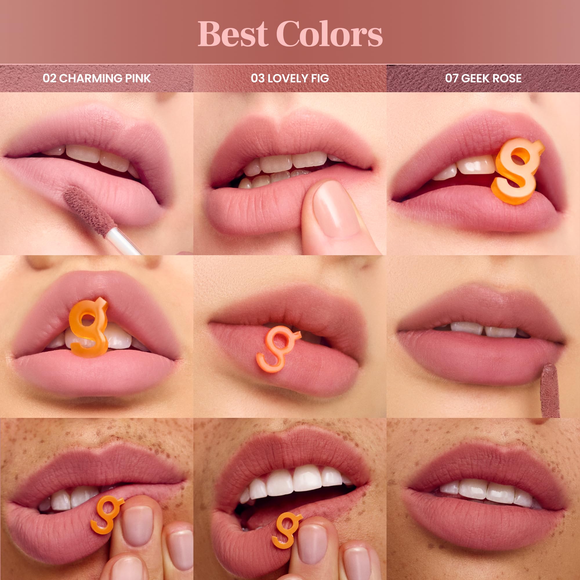 COLORGRAM Nude Blur Tint 06 Lucky Berry – Soft Velvet Matte Lip & Cheek Tint