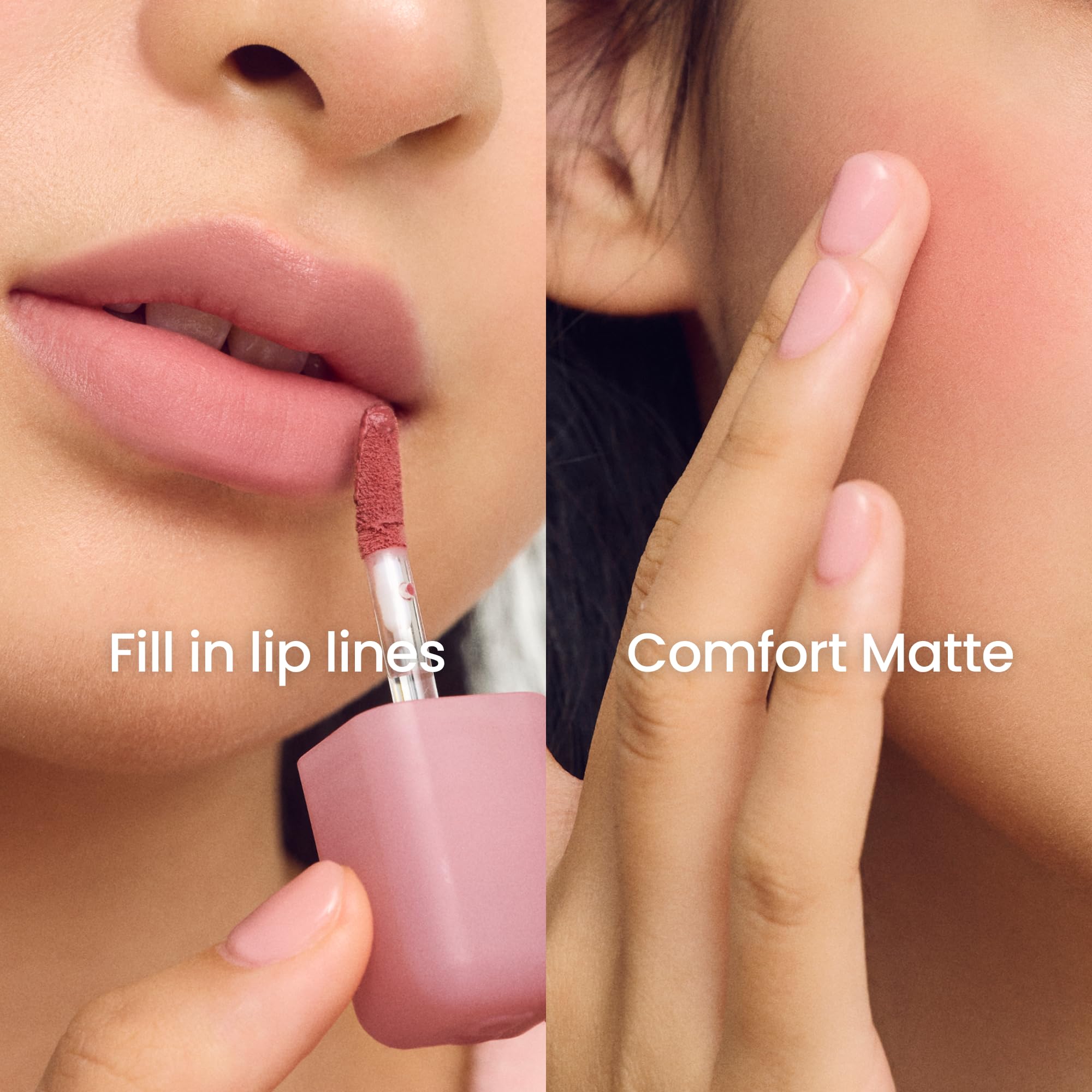 COLORGRAM Nude Blur Tint 06 Lucky Berry – Soft Velvet Matte Lip & Cheek Tint