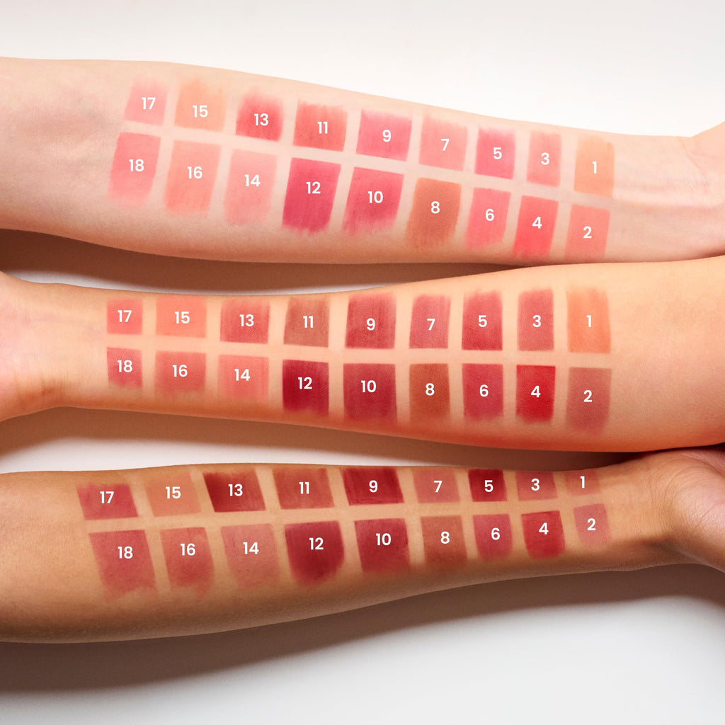 COLORGRAM Nude Blur Tint 01 Salmon Beige – Soft Velvet Matte Lip & Cheek Tint, Lightweight, 24H Wear