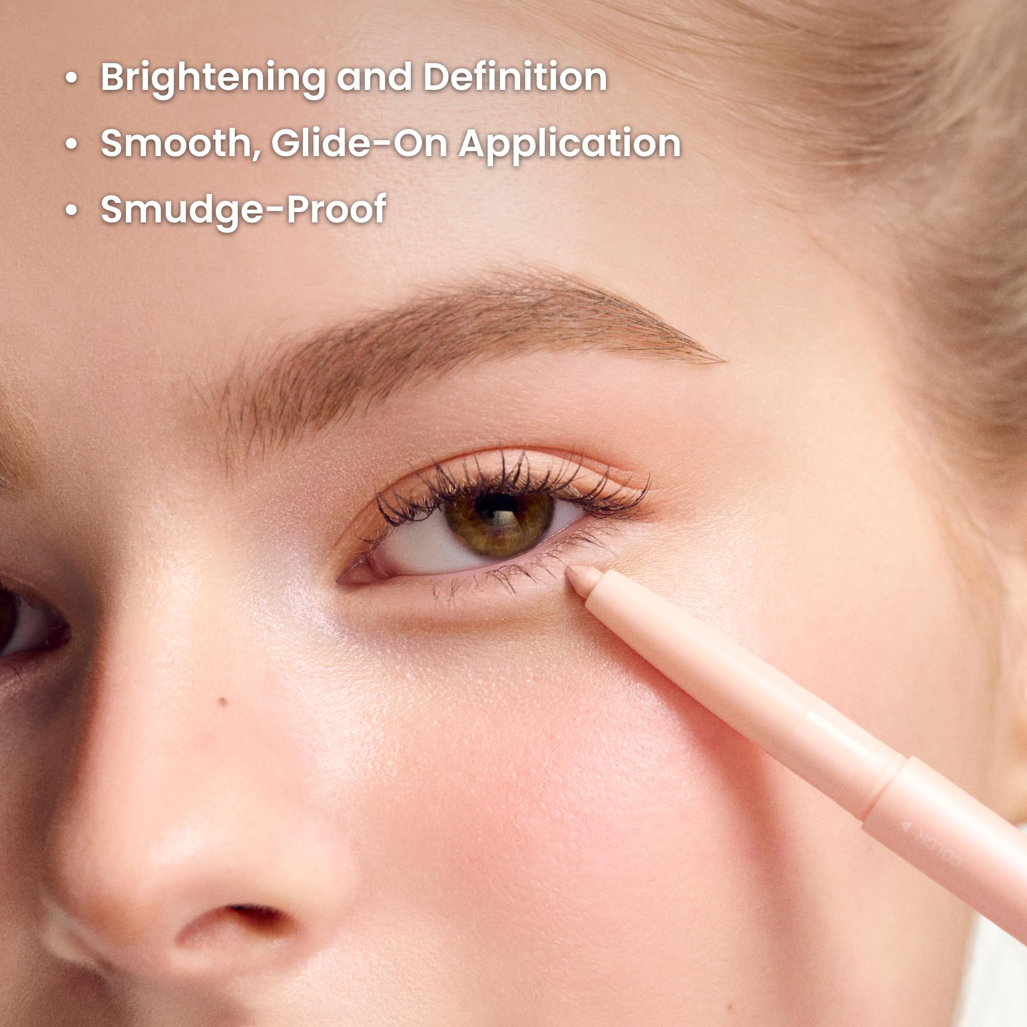 COLORGRAM Under Eye Highlighter Stick 06 Cool Pink – Silky-Smooth, Long-Lasting Contour