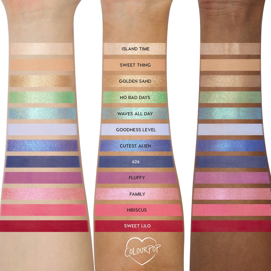 ColourPop x Stitch Beach Dreamin’ Eyeshadow Palette – Limited Edition 12-Shade Collection
