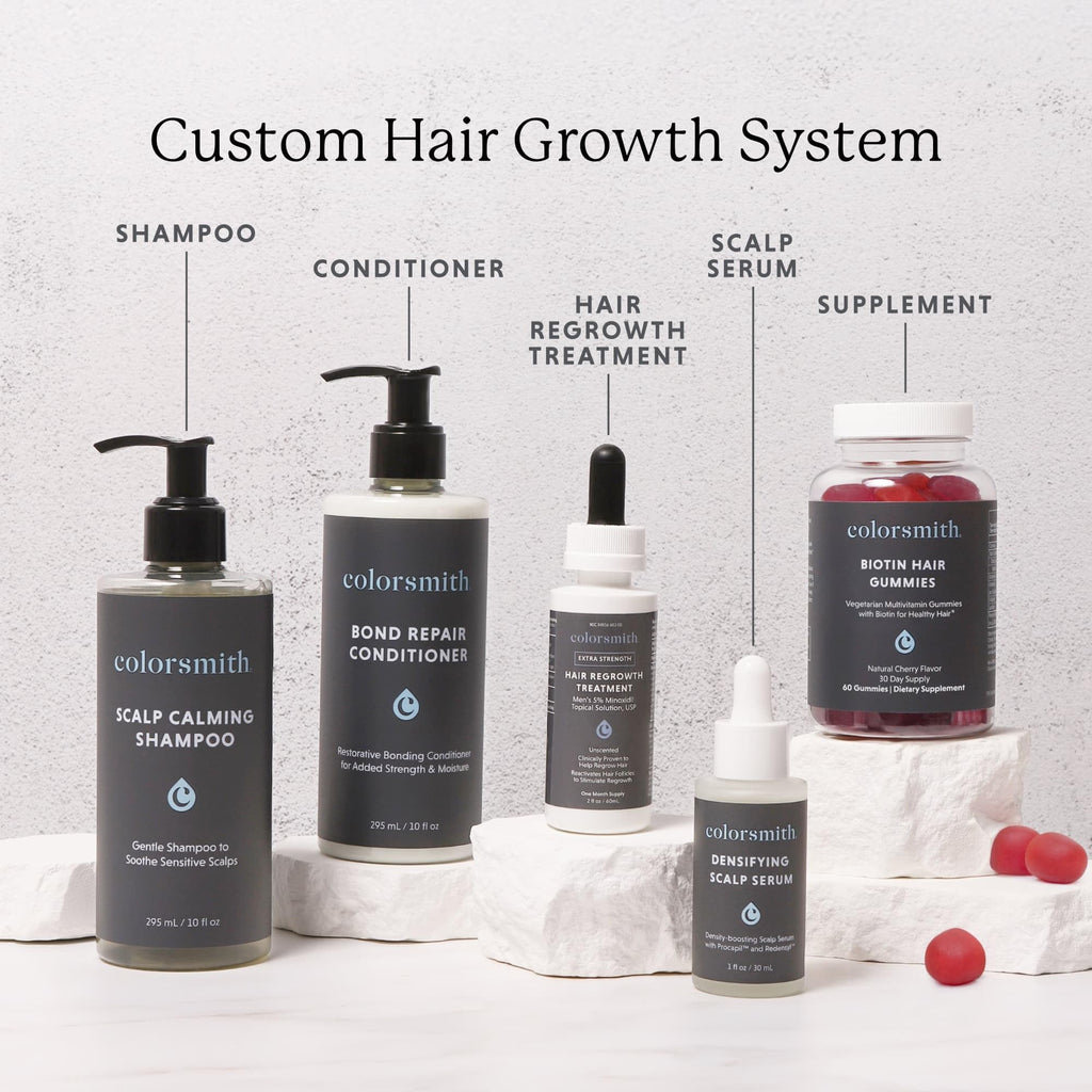 Colorsmith Extra Strength Hair Regrowth Treatment – 5% Minoxidil for Men, Unscented, 2 fl oz